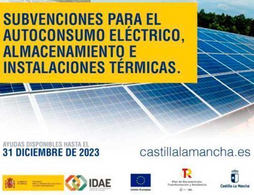 Castilla la Mancha: 31 millones de euros para autoconsumo
